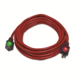 Pro Glo® 14/3 SJTW Lighted 25' Extension Cord With CGM - Red