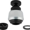 Swivel Aerator W /Ball Joint- Black/Chrome
