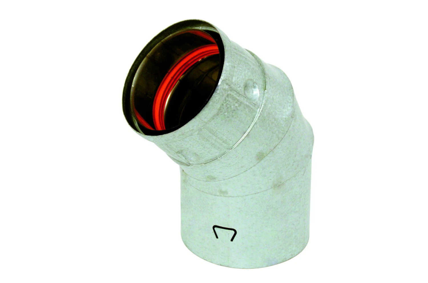 SPV PELLET ELBOW 4" X 45 DEGREE 3 SPV PELLET ELBOW 4" X 45 DEGREE