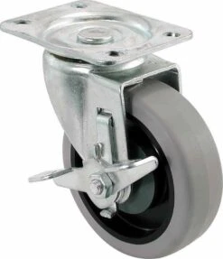 Caster 4" Swivel Brake Tpr