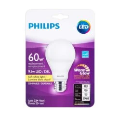 Philips BULB LED 9.5W P+ A19 2700 1PK.