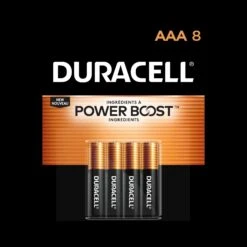 AAA Duracell Batteries 8 Pack
