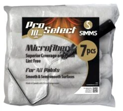 Pro Select 7 Piece Roller Set 240mm X 10mm, Lint Free Microfibre
