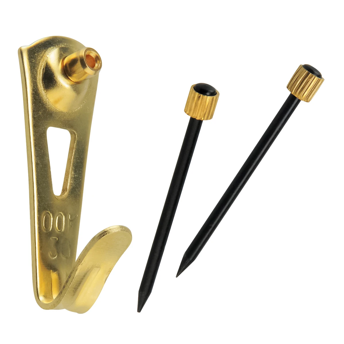 Hillman Assorted Classic Professional Picture Hangers & Nails Kit (10-75 Lbs), Brass, 48pc 6 Hillman Assorted Classic Professional Picture Hangers & Nails Kit (10-75 Lbs), Brass, 48pc - Image 4