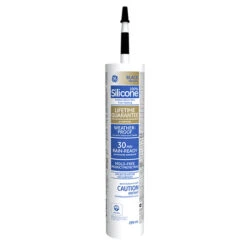 GE SILICONE II ADVANCED WINDOW AND DOOR SEALANT BLACK 299ML
