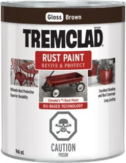 Rust-Oleum Tremclad Rust Paint Brown 946ml