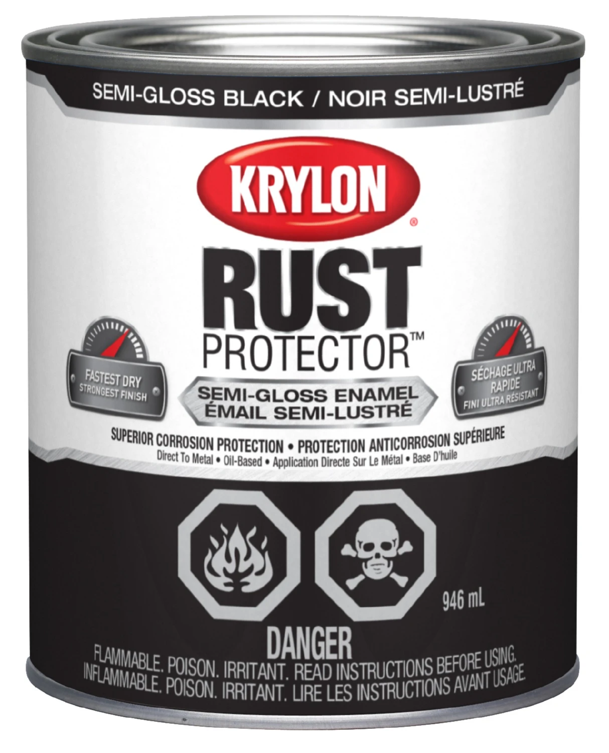 KRYLON® RUST PROTECTOR? BRUSH ON ENAMEL| SEMI-GLOS 3 KRYLON® RUST PROTECTOR? BRUSH ON ENAMEL| SEMI-GLOS