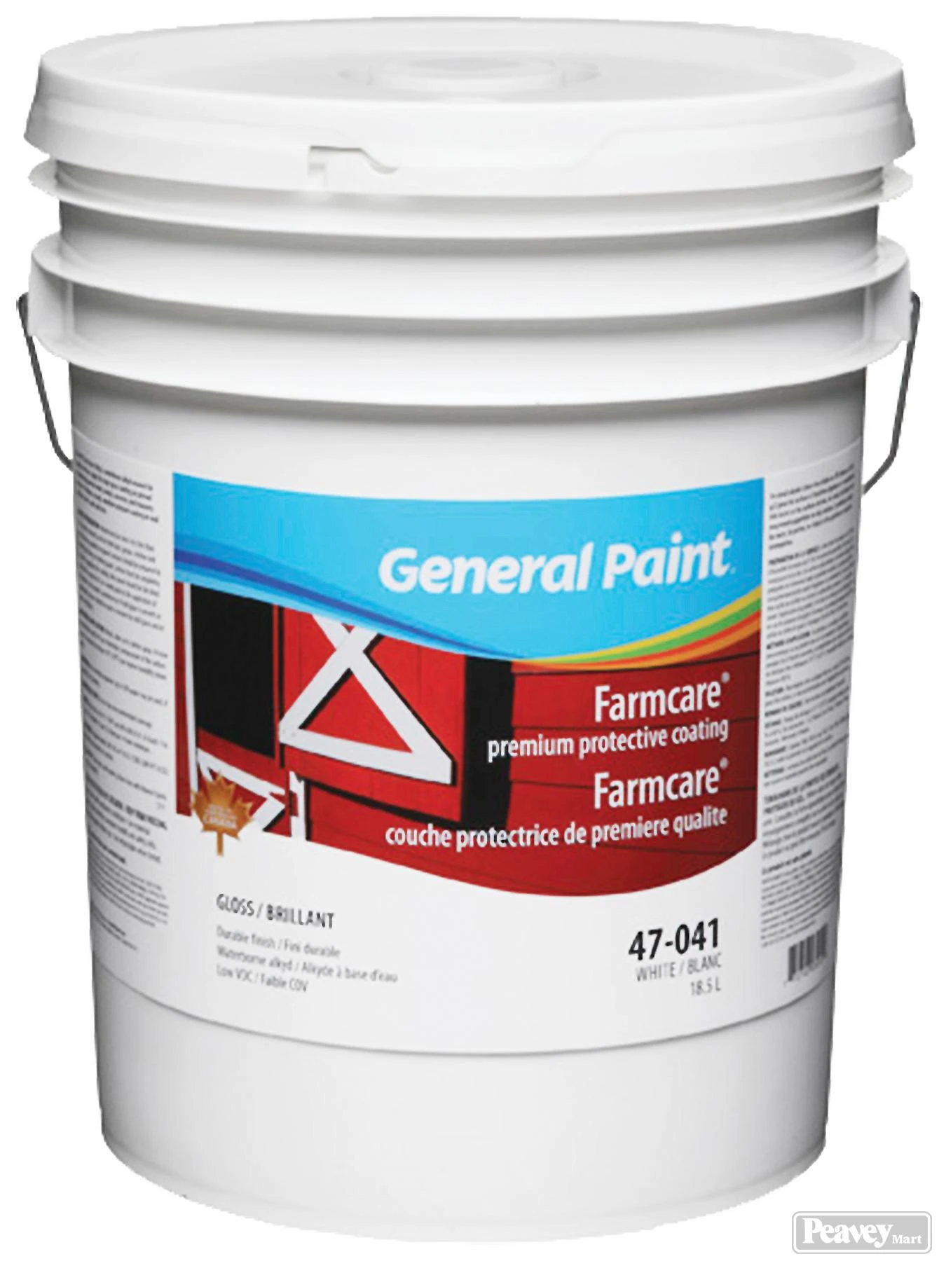 Exterior Latex Barn Paint - Gloss White 3 Exterior Latex Barn Paint - Gloss White