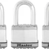 MASTER LOCK 3 Pack 2" Laminated Padlocks, With 1-1/2" Shackle -Home Improvement Store e9b12033 e815 4ef5 80a2 d719fb4eee1d