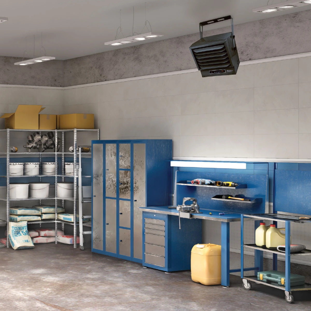 Vision Air™ 10,000W 240V Ceiling Heater 4 Vision Air™ 10,000W 240V Ceiling Heater - Image 2