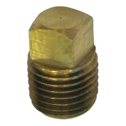 COPPER SQUARE HEAD PIPE PLUG 3/8"
