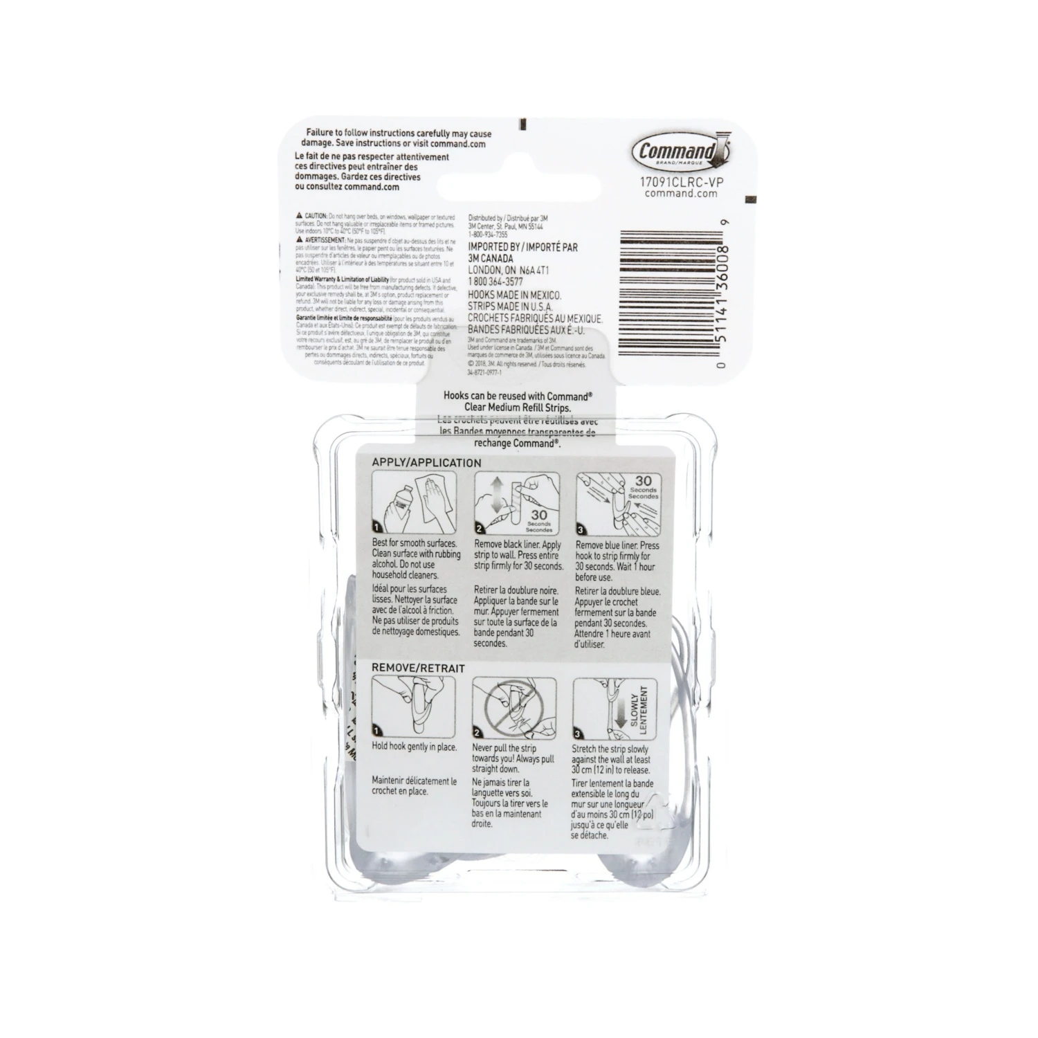 3M Command Medium Hooks Value Pack 10 3M Command Medium Hooks Value Pack - Image 8