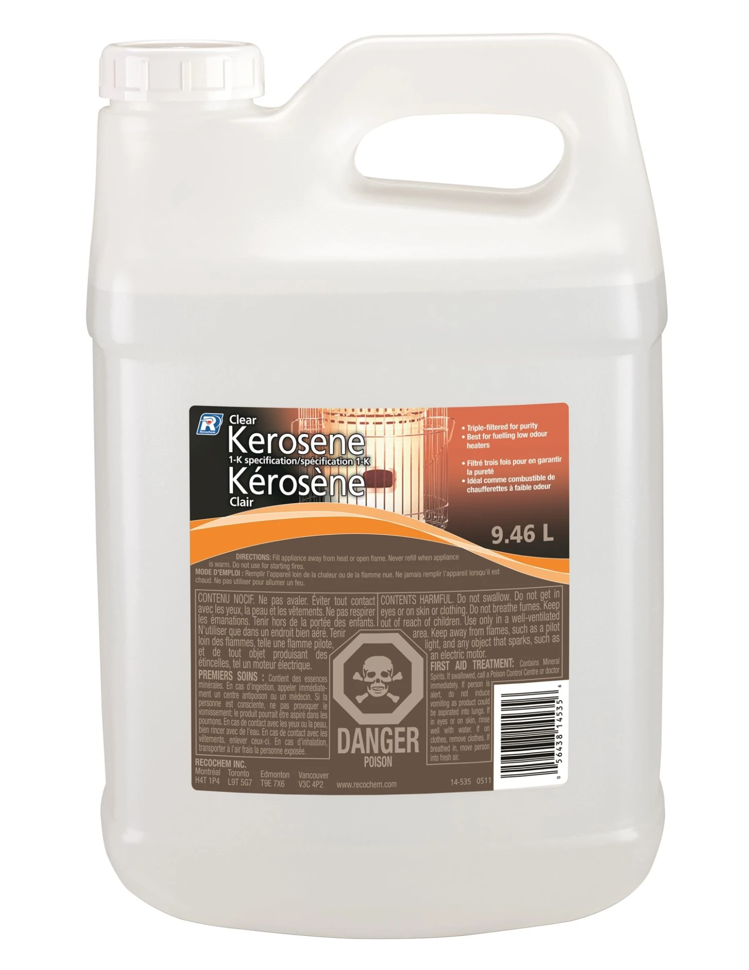CLEAR KEROSENE 9.46L 4 CLEAR KEROSENE 9.46L - Image 2