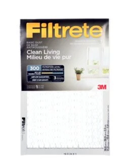 3M Filtrete™ Clean Living Basic Dust Filter Microparticle Performance Rating 300|16 IN X 24 IN X 1 IN