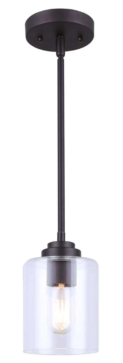 Canarm Montebello 1-Bulb Light Pendant- Oil Rubbed Bronze 3 Canarm Montebello 1-Bulb Light Pendant- Oil Rubbed Bronze