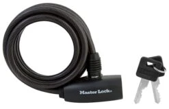 Master Lock Key Cable Lock - 6' X 8 Mm