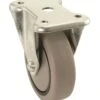 CASTER SOFT TPR: 3″ (75mm) Rigid Plate